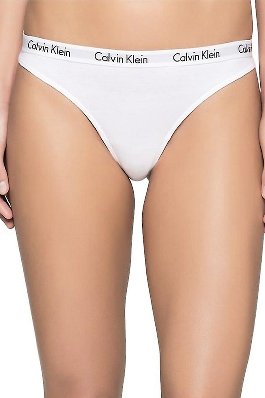 Calvin Klein Women's Carousel Logo Cotton Stretch Bikini Panties