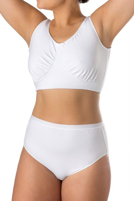 6043 Elita Plus Size Cotton Full Hi-Cut Brief