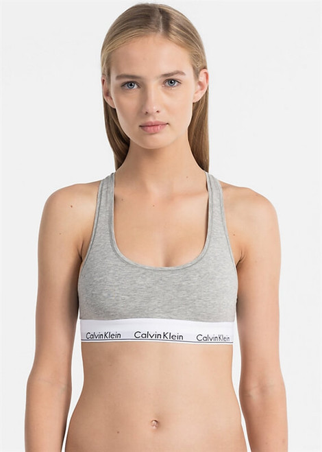 Calvin Klein Unlined Bralette Lace Crop - Wireless Bras