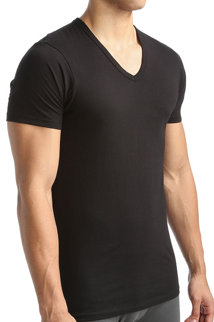 Calvin Klein Cotton Classic Slim Fit V-Neck T-Shirt - 3 Pack NB1177