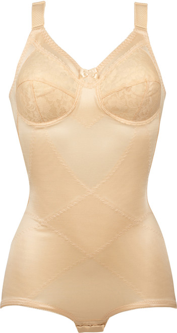  Naturana 3-section Lace Cup Bodyshaper with Reinforcements 3033