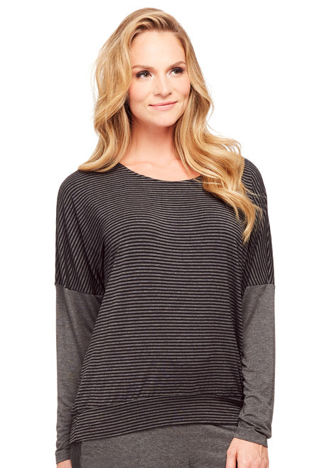 Fleur't Casual Perfection Long Sleeve Dolman Top 5365