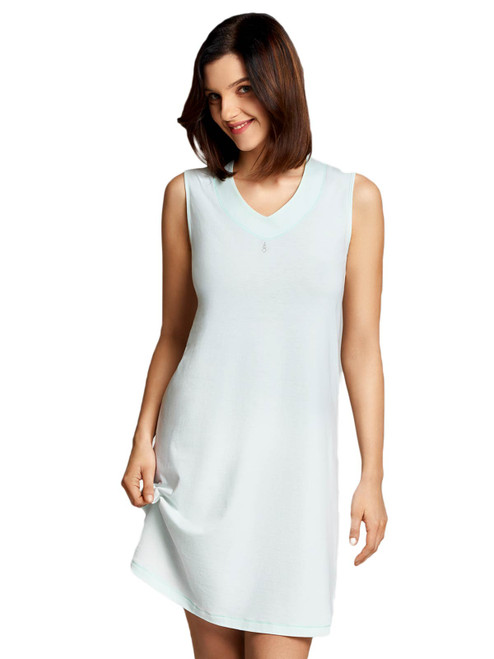 Cybele 100 Per Cent Cotton Jersey Sleeveless Sleepshirt 7-800379