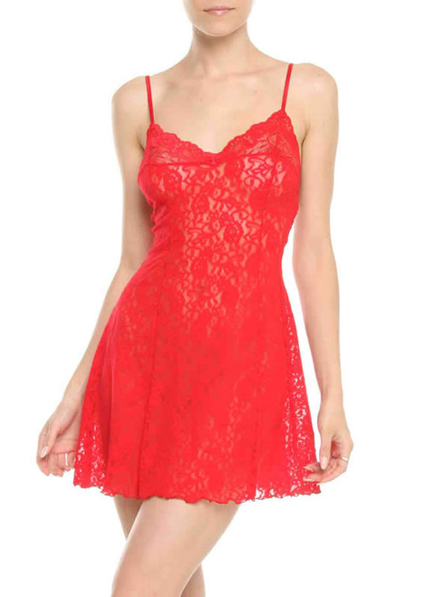 Arianne Kylie  Lacy Chemise with Removable Pads 8946