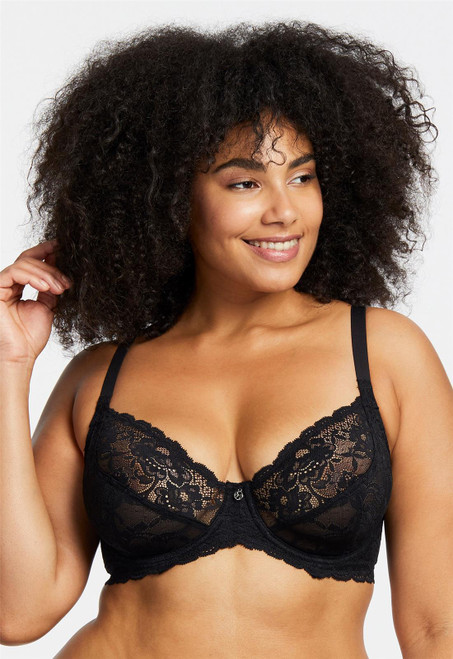 Montelle Divine Lace Underwire Full Cup Bra 9323