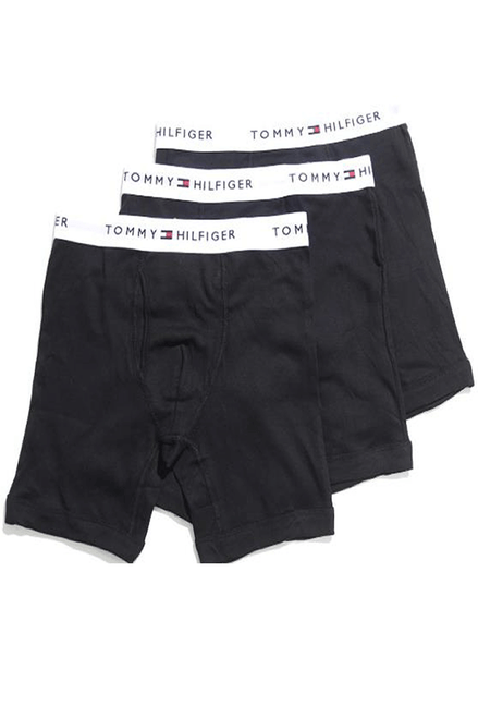 Tommy Hilfiger 100% Cotton 3-Pack Boxer Brief HCTE001