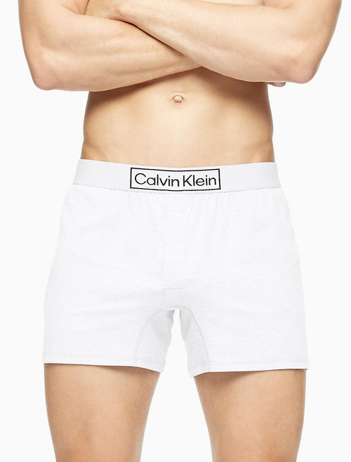 Calvin Klein Reimagined Heritage Cotton Blend Slim Boxer NB3901