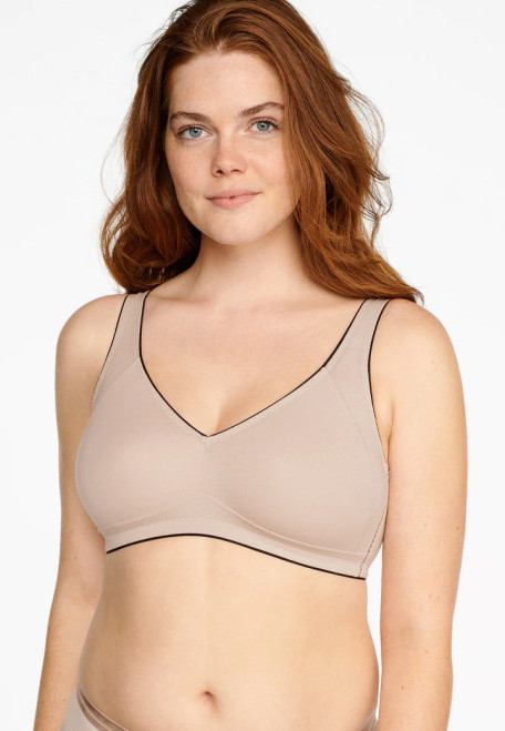 Naturana Wire-Free Double Moulded Organic Cotton Bra 5733