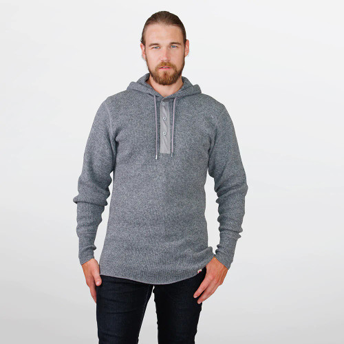 Stanfield's Wool Heavy Weight Rib Base Layer Top with Hood 1329