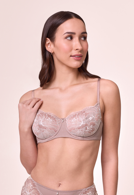Montelle Flirt Demi Lace Underwire Bra  9312