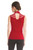 Arianne Teri Knit Camisole with Front Appliqué and Back Button Closing 5507