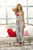 Mapale Cotton 2-Piece Top and Pants Sleepwear 7237