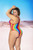 Mapale Rainbow V Neckline Bodysuit Small to 3XL 2578