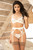 Mapale Three Piece Lace Garters Set Lingerie 8221