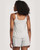 Fleur't Lounge Tank & Short Set with Satin Straps 6134 (S-XL)