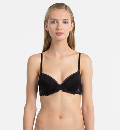 Calvin Klein Underwear Women's Seductive Comfort Lace Lift Demi Bra