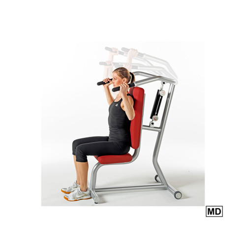 Circle line - Skulder press och vertikaldrag/Pull down