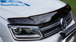 Universal Mount Bonnet Protector - Tinted - for Volkswagen Amarok 2010-2020