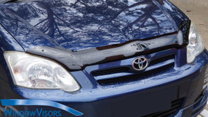 Universal Mount Bonnet Protector - Tinted - for Toyota Corolla Hatch 2004-2007 Facelift