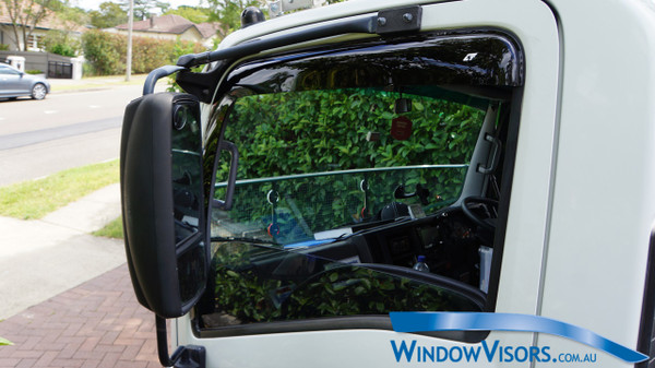 Window Visors for Trucks - Tinted Glass