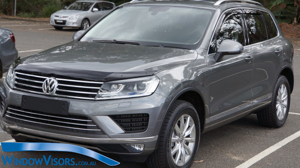 Premium Style Bonnet Protector - Tinted - for Volkswagen Touareg 2010-2018