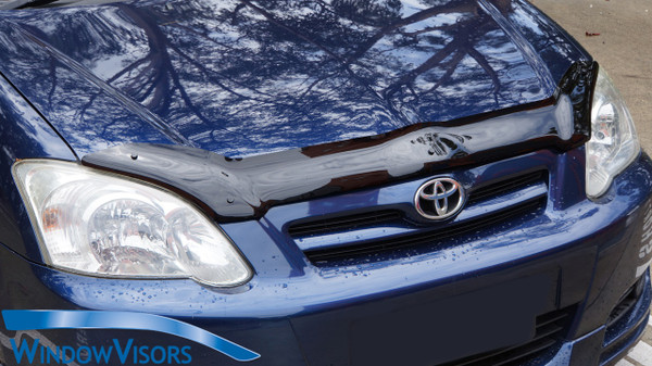 Universal Mount Bonnet Protector - Tinted - for Toyota Corolla Hatch 2004-2007 Facelift