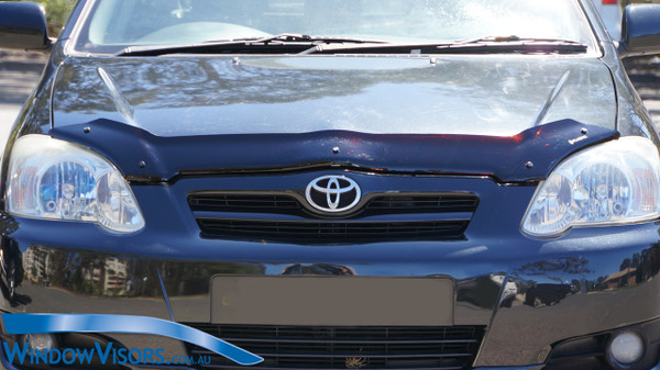 Universal Mount Bonnet Protector - Tinted - for Toyota Corolla Hatch 2004-2007 Facelift