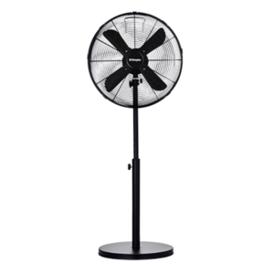 40cm High Velocity Pedestal Fan - Matte Black