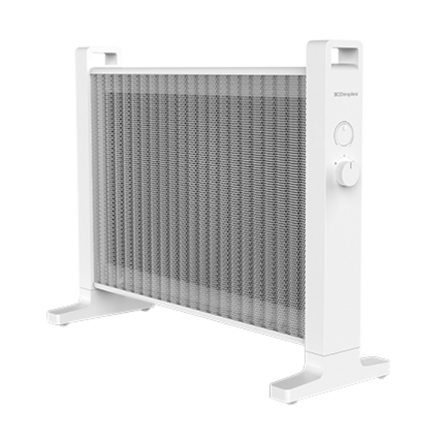 2kW White Micathermic Heater with Electronic Climate Control