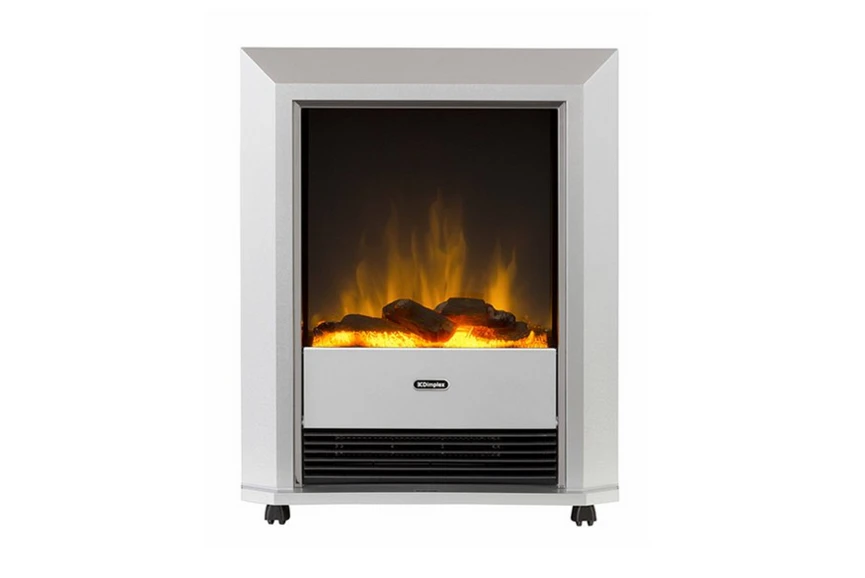 Lee Silver 2kW Optiflame Portable Electric Fires