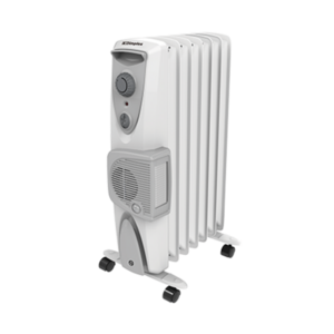 1.5kW Oil Free Column Heater with Thermostat & Turbo fan