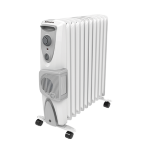 2.4kW Oil Free Column Heater with Thermostat & Turbo Fan
