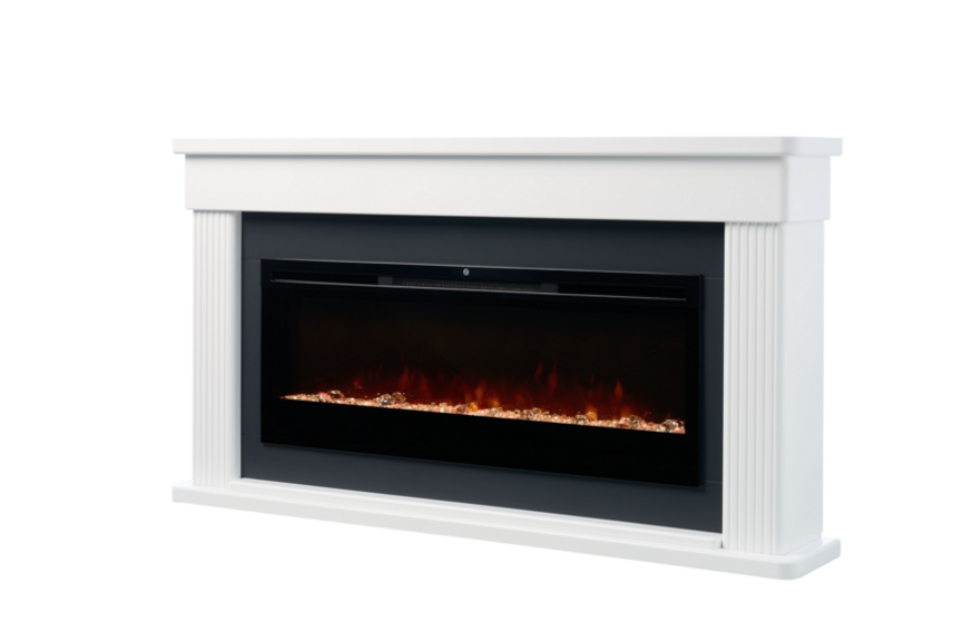 Portland 1.2kW Linear Electric Fire Suite