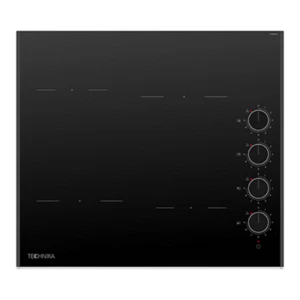 60cm 4 Zone Ceramic Cooktop with Knob Controls