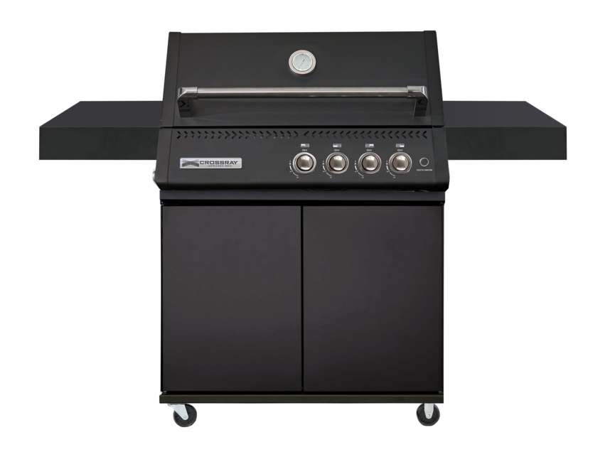 CROSSRAY XPlor Gas BBQ with Trolley - Black
