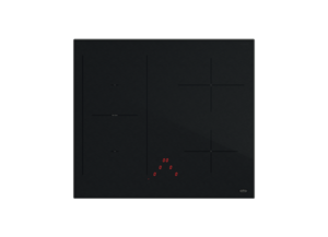 60cm 4 Zone Induction Cooktop, Black