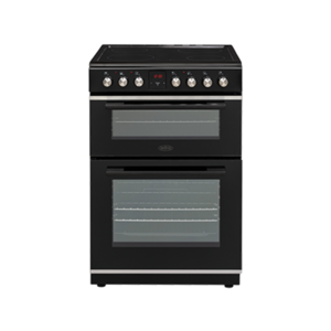 60cm Electric Freestanding Cooker - Ceramic Cooktop & Electric Double Oven