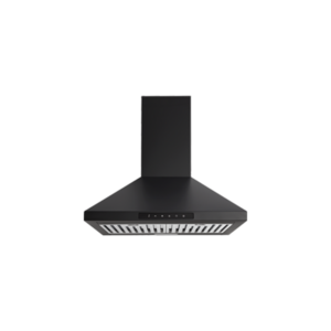 60cm Pyramid Canopy Rangehood, Matte Black