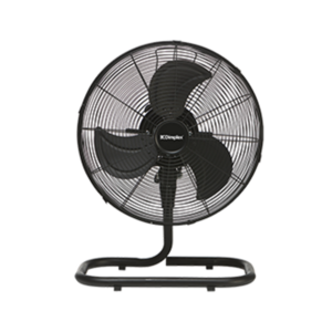 40cm High Velocity Oscillating Floor Fan - Matte Black