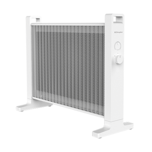 2kW White Micathermic Heater with Electronic Climate Control