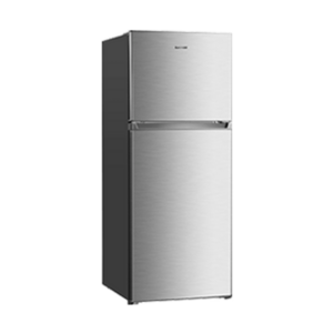 362L Top Mount Fridge, Stainless Steel