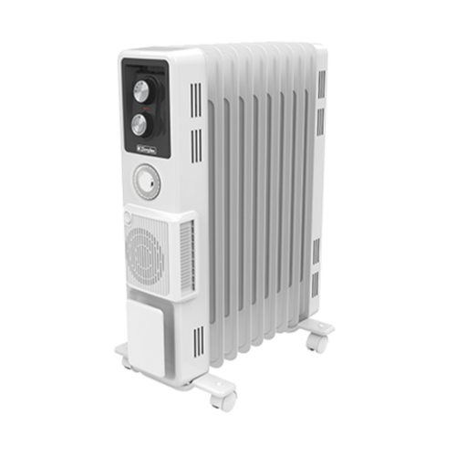 2.4kW Oil Free Column Heater with Timer & Turbo Fan