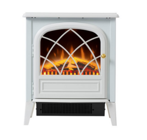 Ritz White 2kW Optiflame Portable Electric Fires