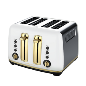 Ascend Soft Gold 4 Slice Toaster