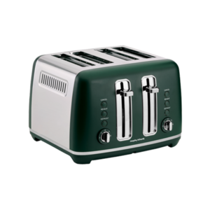 Ascend Chrome 4 Slice Toaster - Racing Green