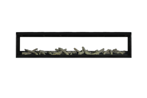 Real Flame Element Double Sided Gas Fireplace 1800