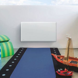 1kW Nobo Panel Heater with Thermostat and Castors