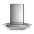 60cm Glass Canopy Rangehood, Stainless Steel