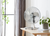 40cm High Velocity Oscillating Floor Fan - Chrome