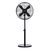 40cm High Velocity Pedestal Fan - Matte Black